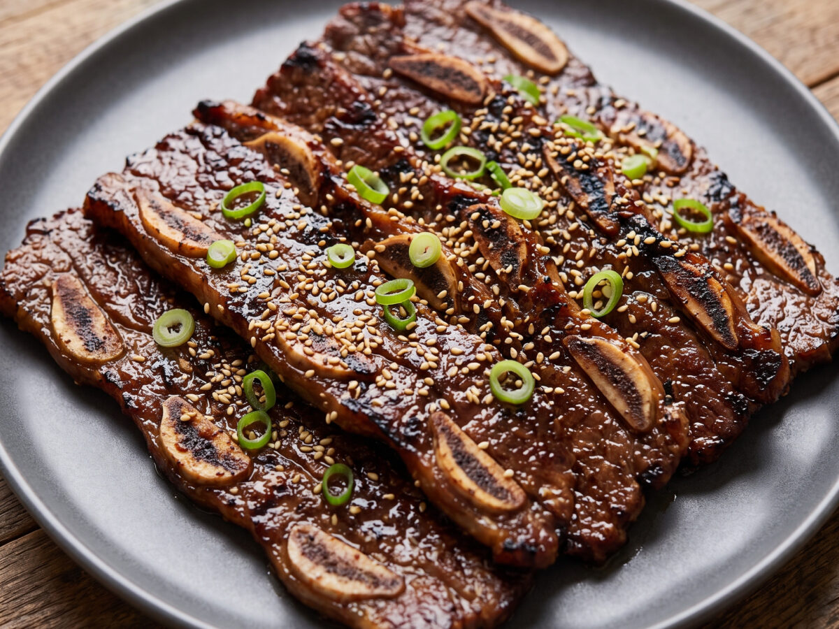 LA Galbi vom Grill