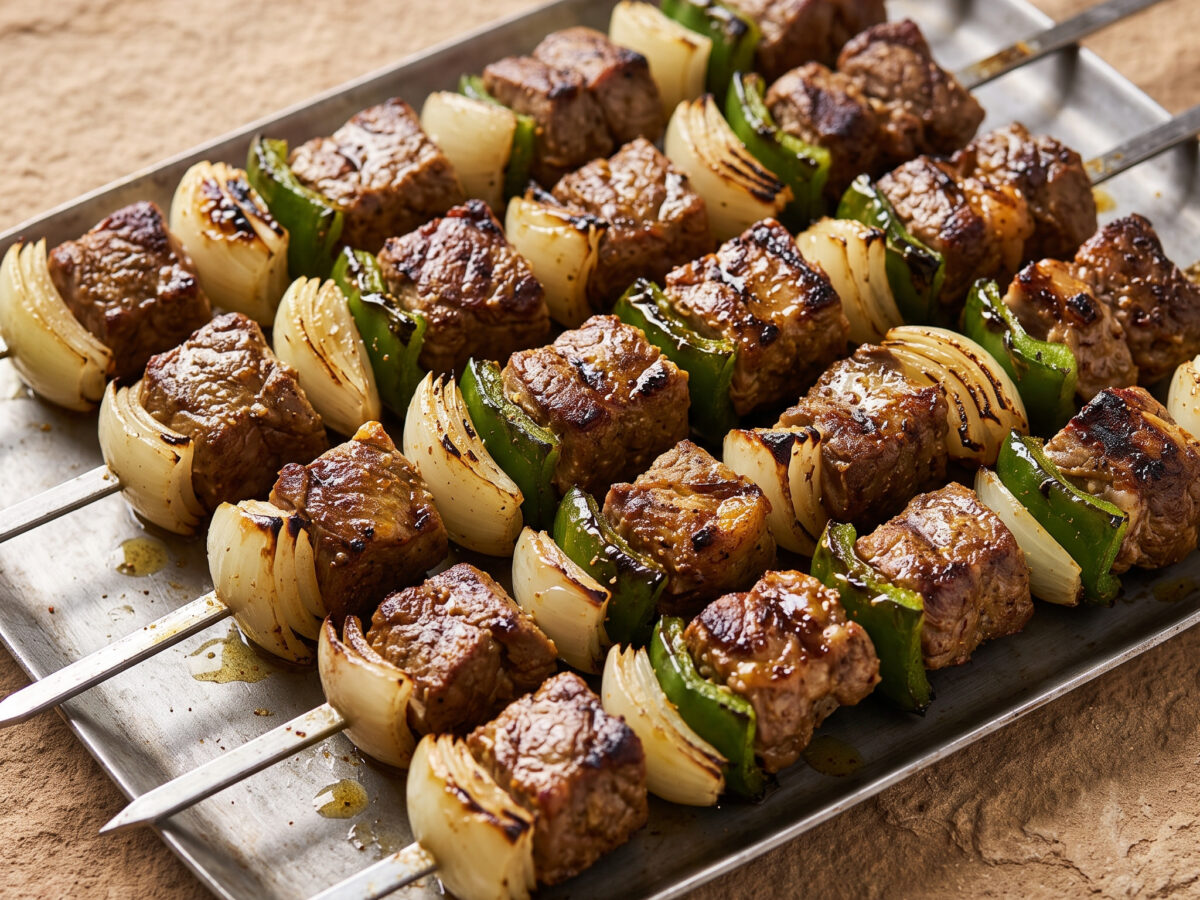 Lahem Mishwi vom Holzkohlegrill