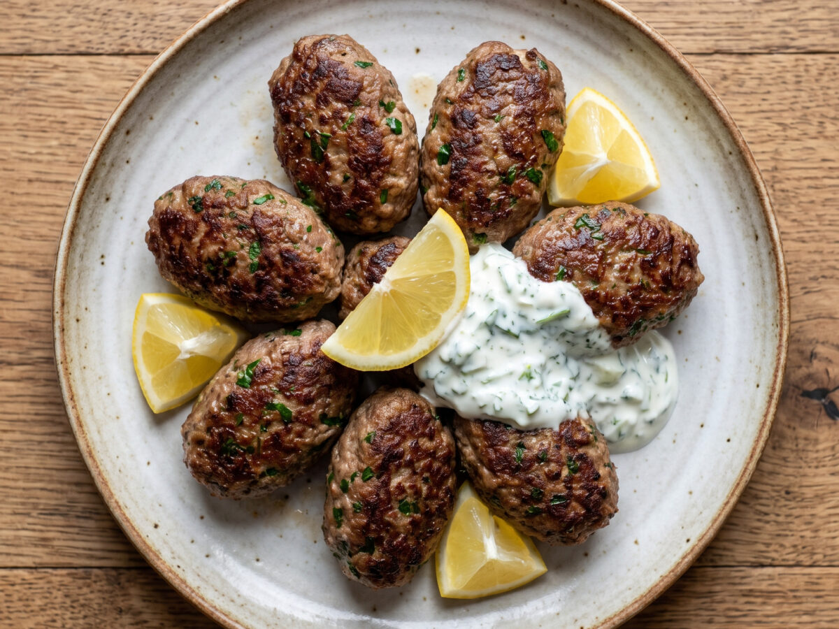 Lamm-Kofta-Patties vom Grill