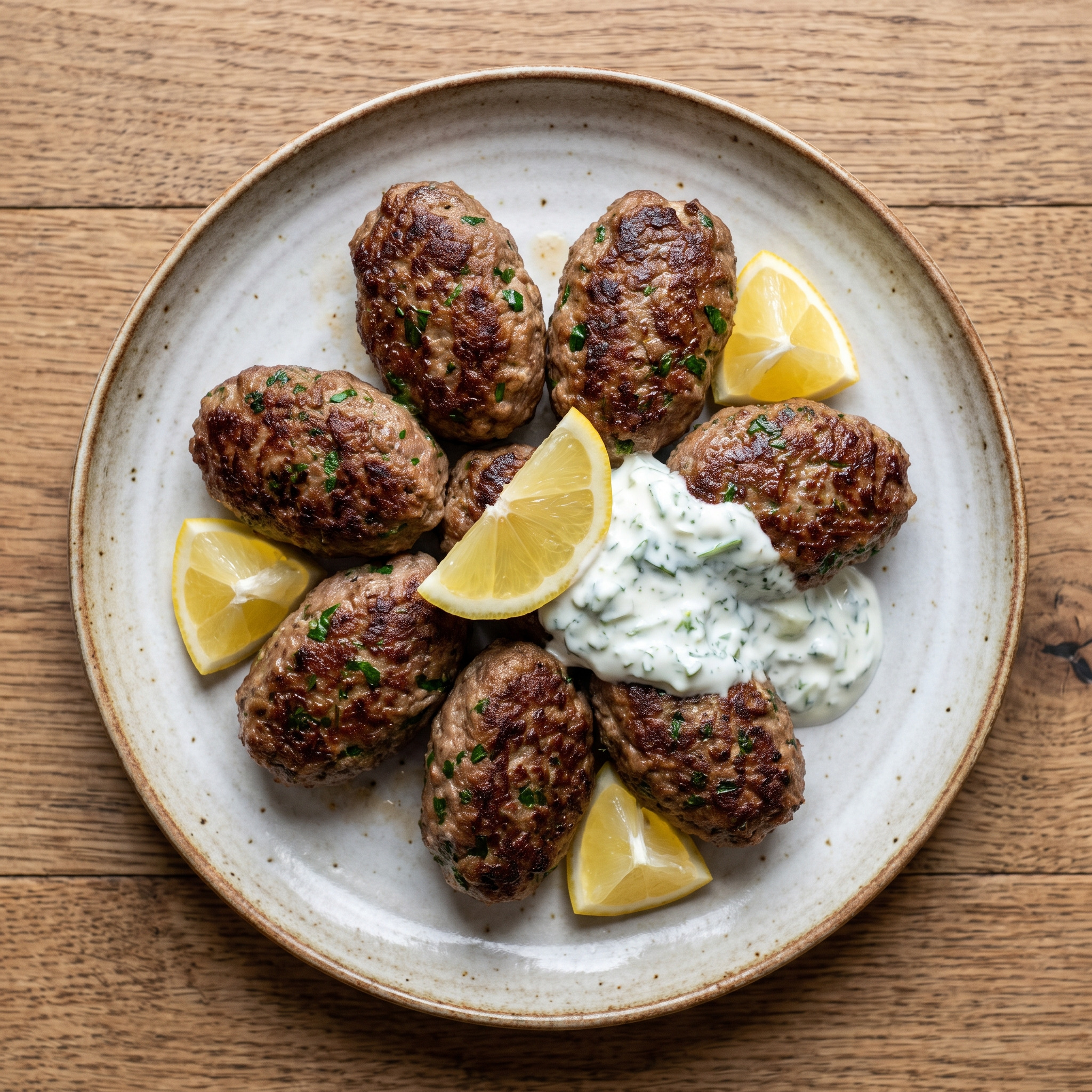 Lamm-Kofta-Patties vom Grill