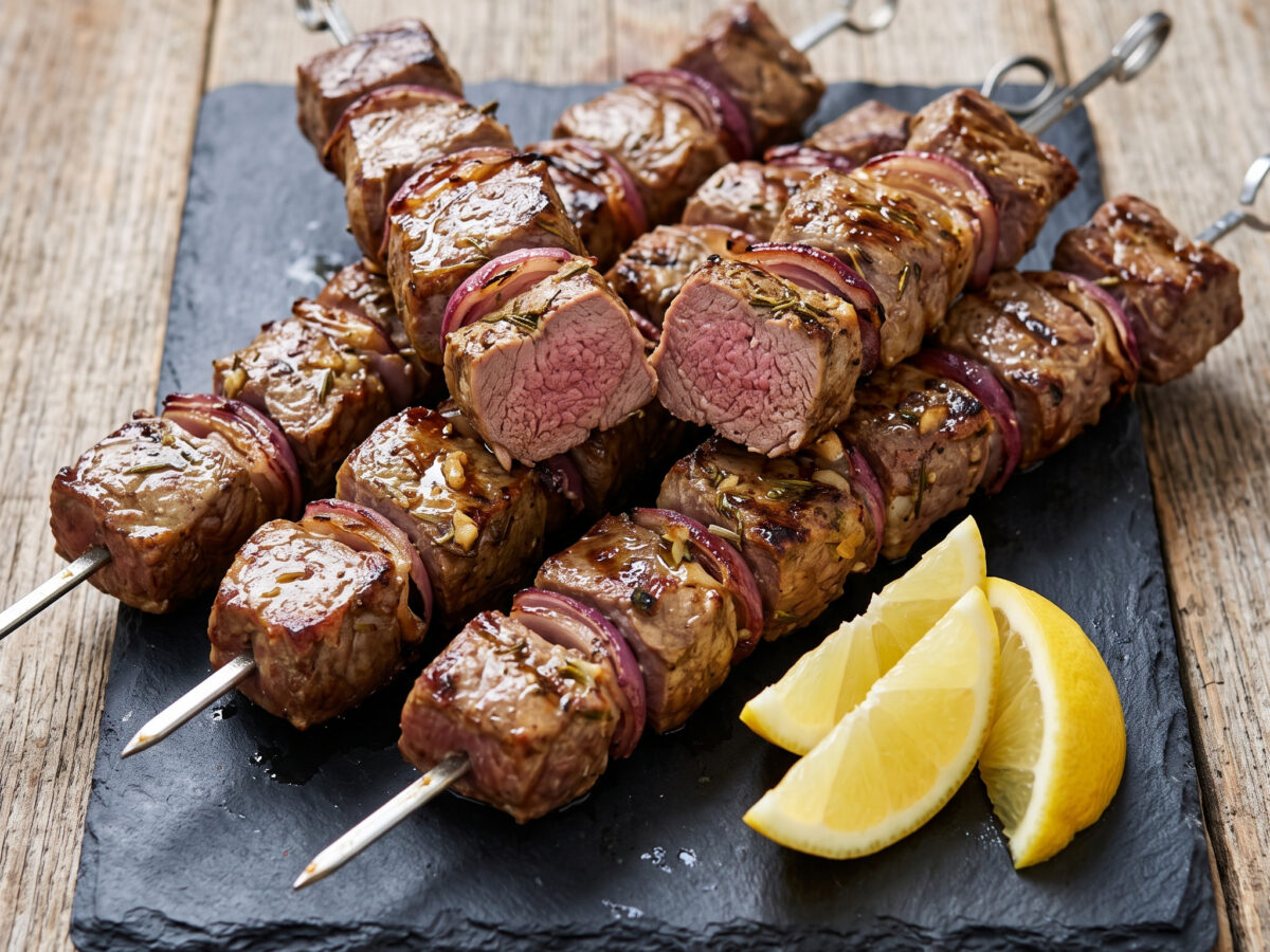 Direkt vom Grill: Lamm mit Zitrone und Rosmarin