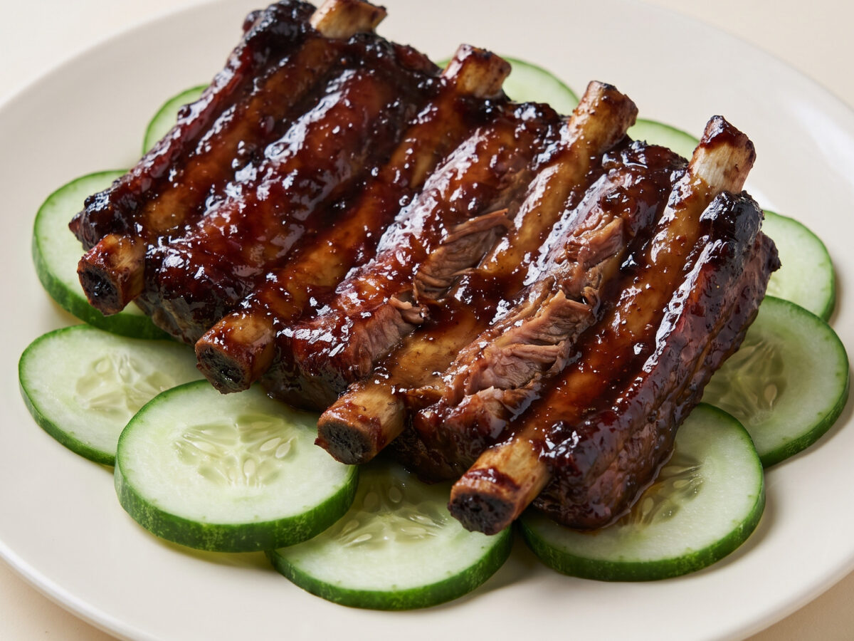 Malaysische Barbecue-Spareribs