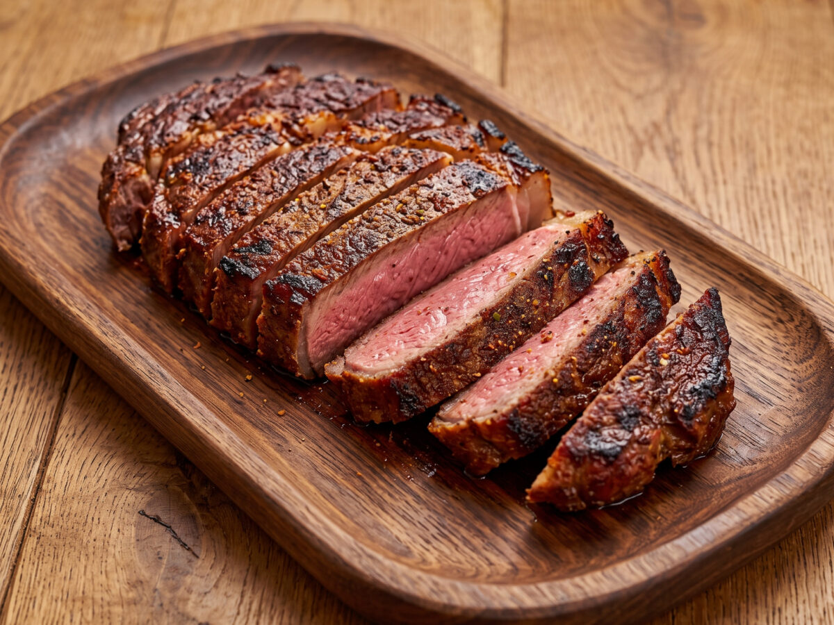 Entrecôte mit marokkanischer Würzpaste