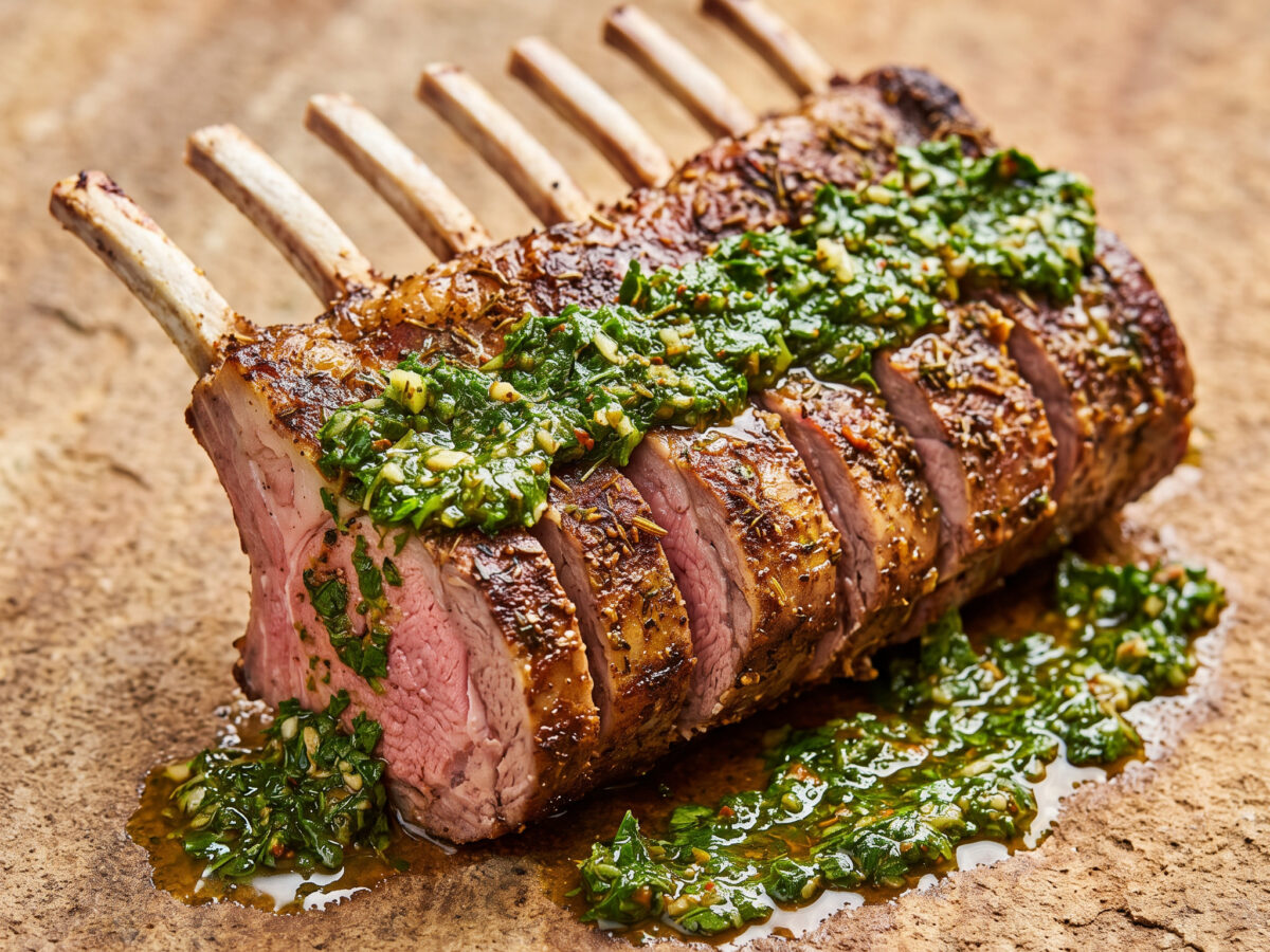Lammkarree mit marokkanischer Chermoula