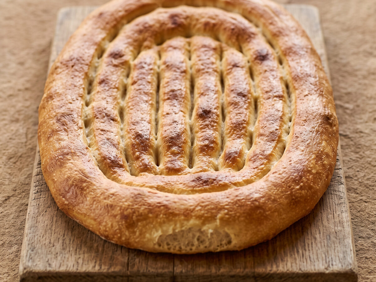 Matnakash vom Grill: Armenisches Fingerprint-Fladenbrot