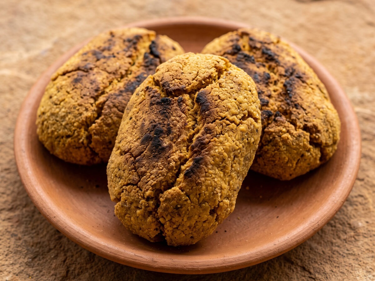 Maisbrot mit Feueraroma