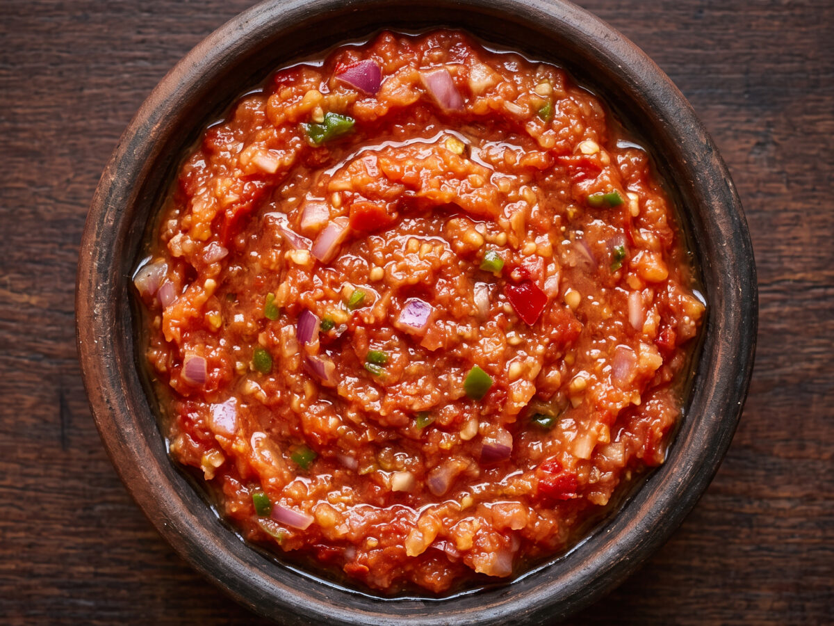 Meko – frische ghanaische Pfeffersauce