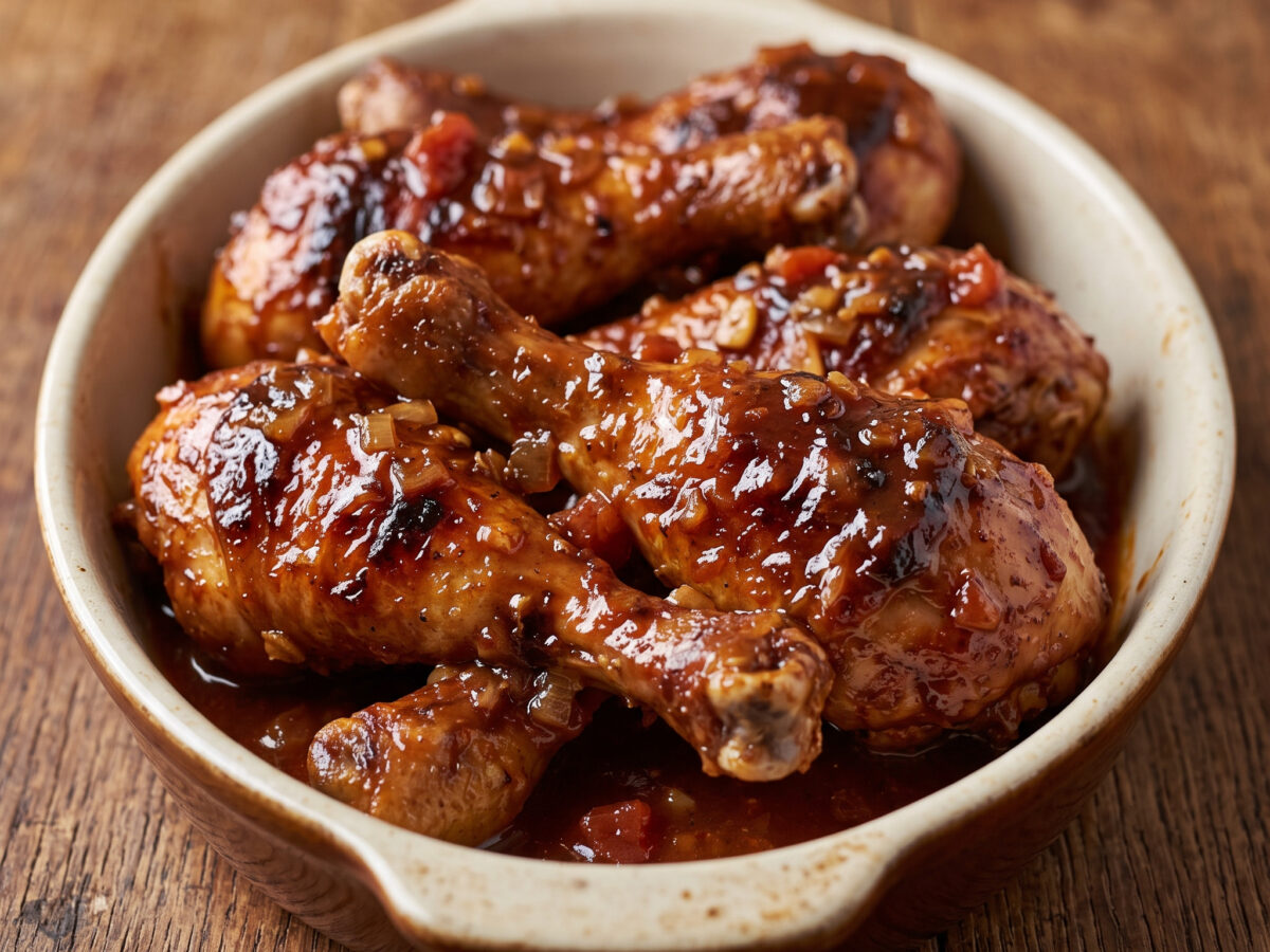 Monkey-Gland-Hähnchenkeulen vom Braai