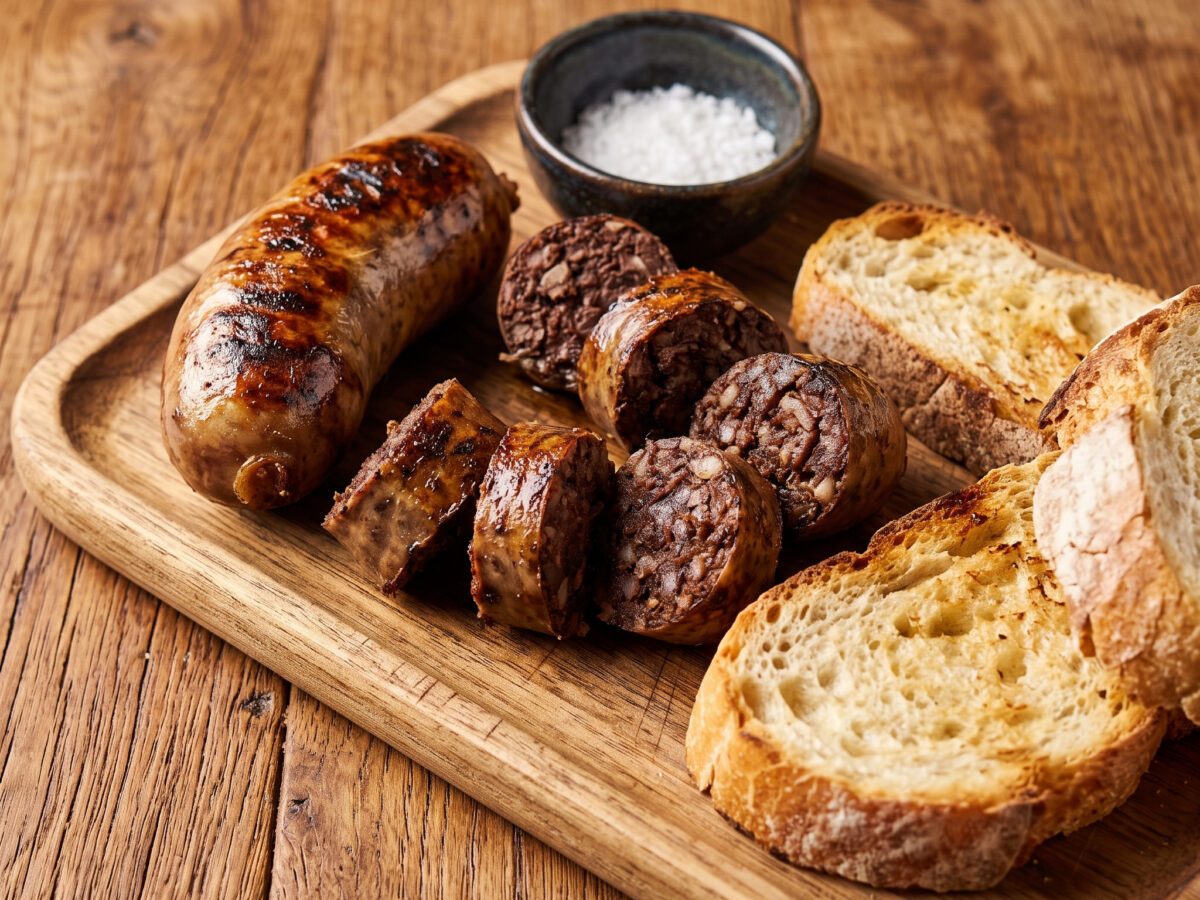 Morcilla salada vom Grill