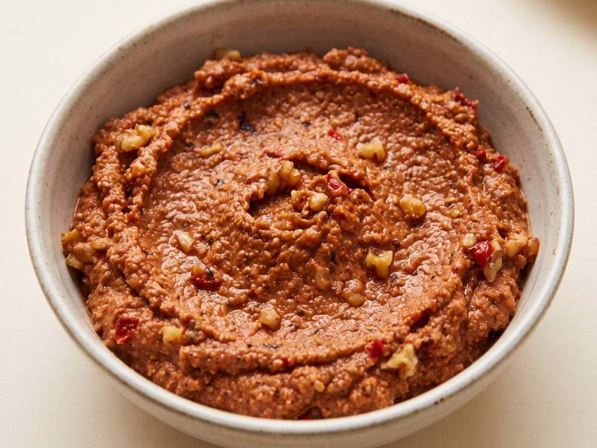 Muhammara – würziger Paprika-Walnuss-Aufstrich