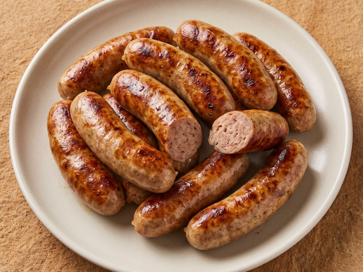 Nürnberger Rostbratwürste vom Grill