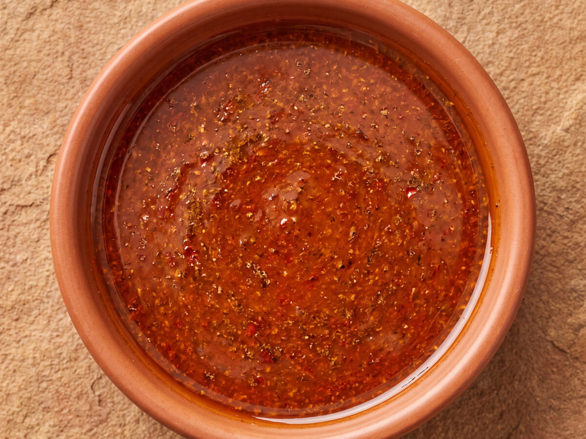 Paprika-Kreuzkümmel-Marinade für Grillgemüse