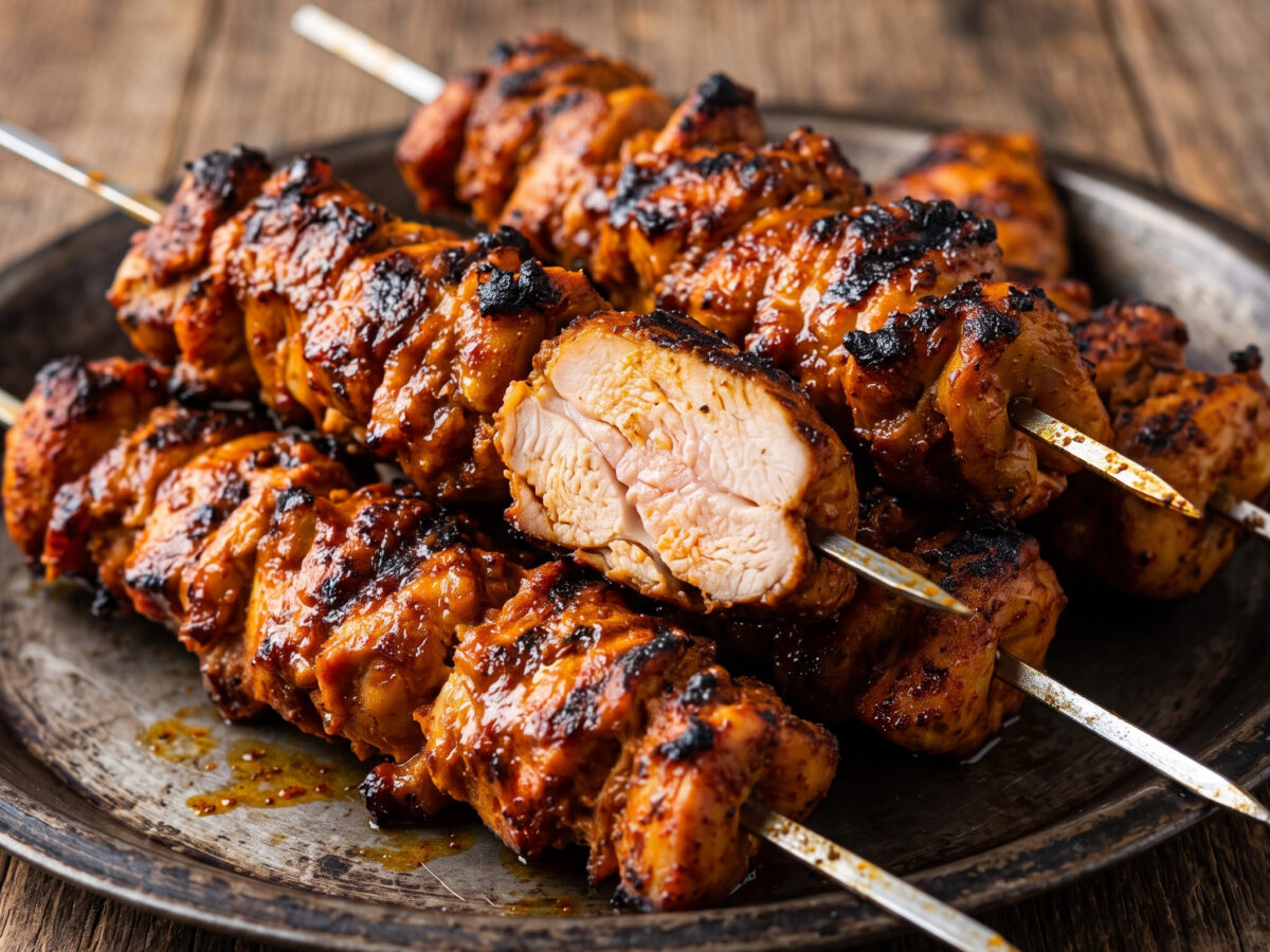 Peri-Peri-Hähnchenspieße vom Braai
