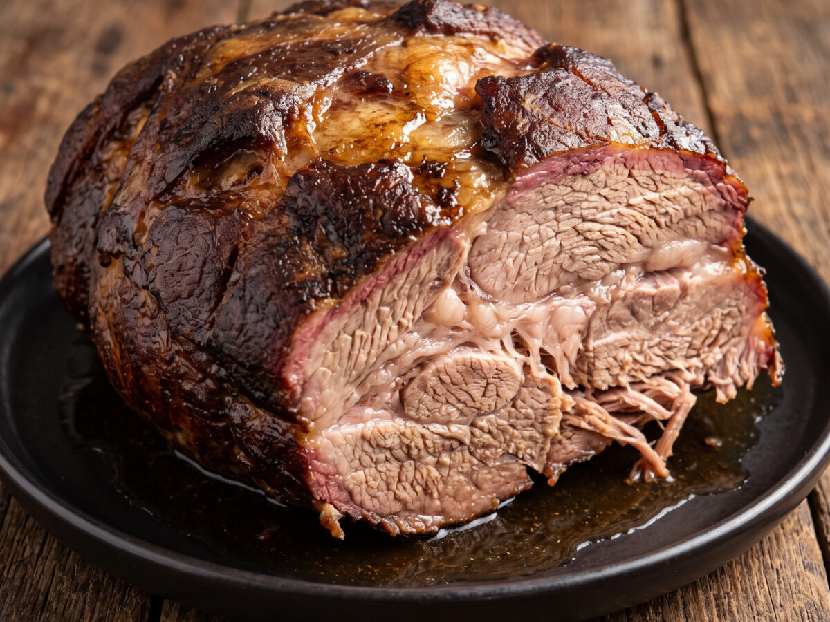 Pernil de cerdo ahumado