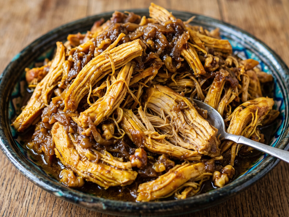 Persisch inspiriertes Pulled Chicken
