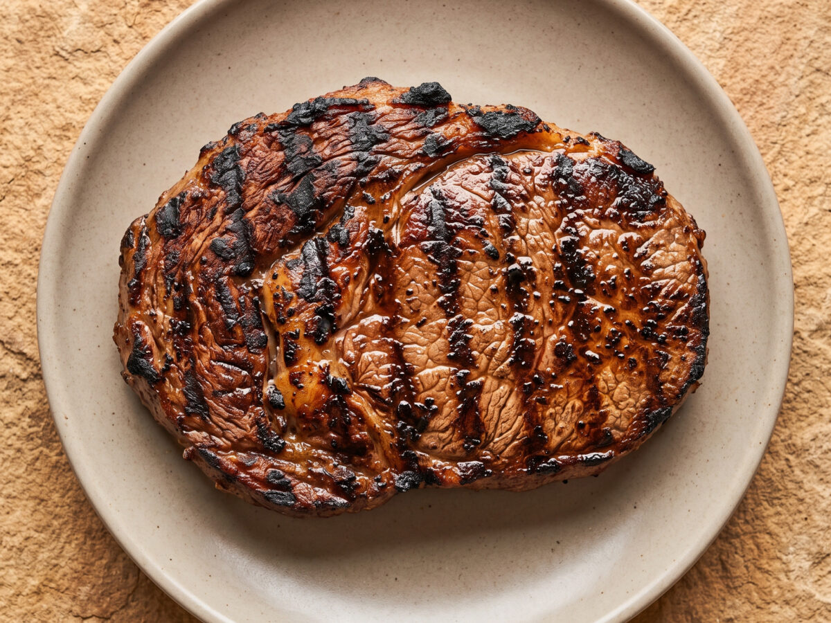 Pferdesteak aus Catania direkt über Holzkohle