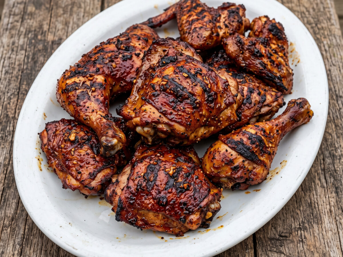 Argentinische Parrilla: Pollo adobado