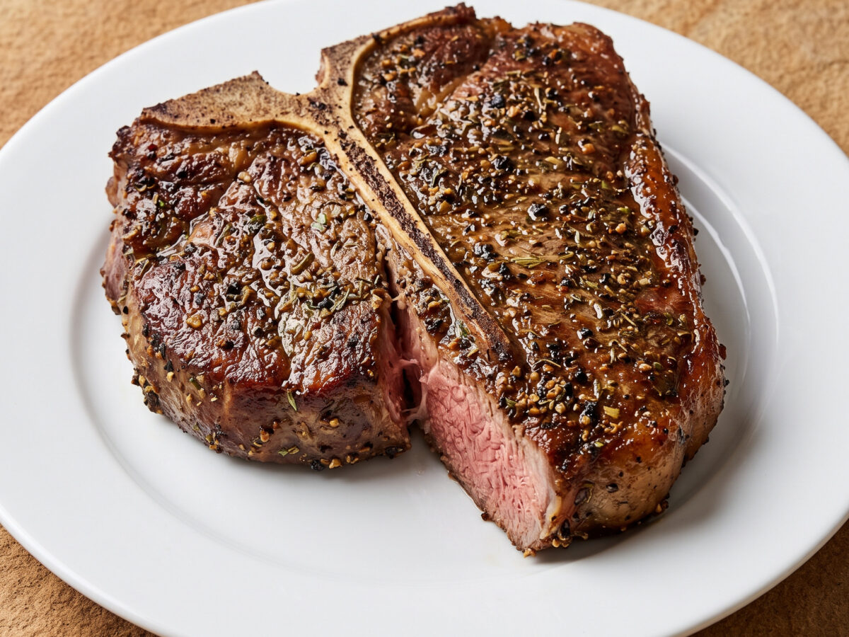 Kräftige Kräuterkruste vom US-Grill