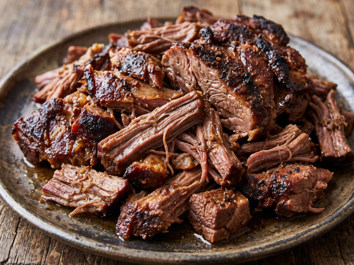 Australische BBQ-Variante: Pulled Lamb Shoulder