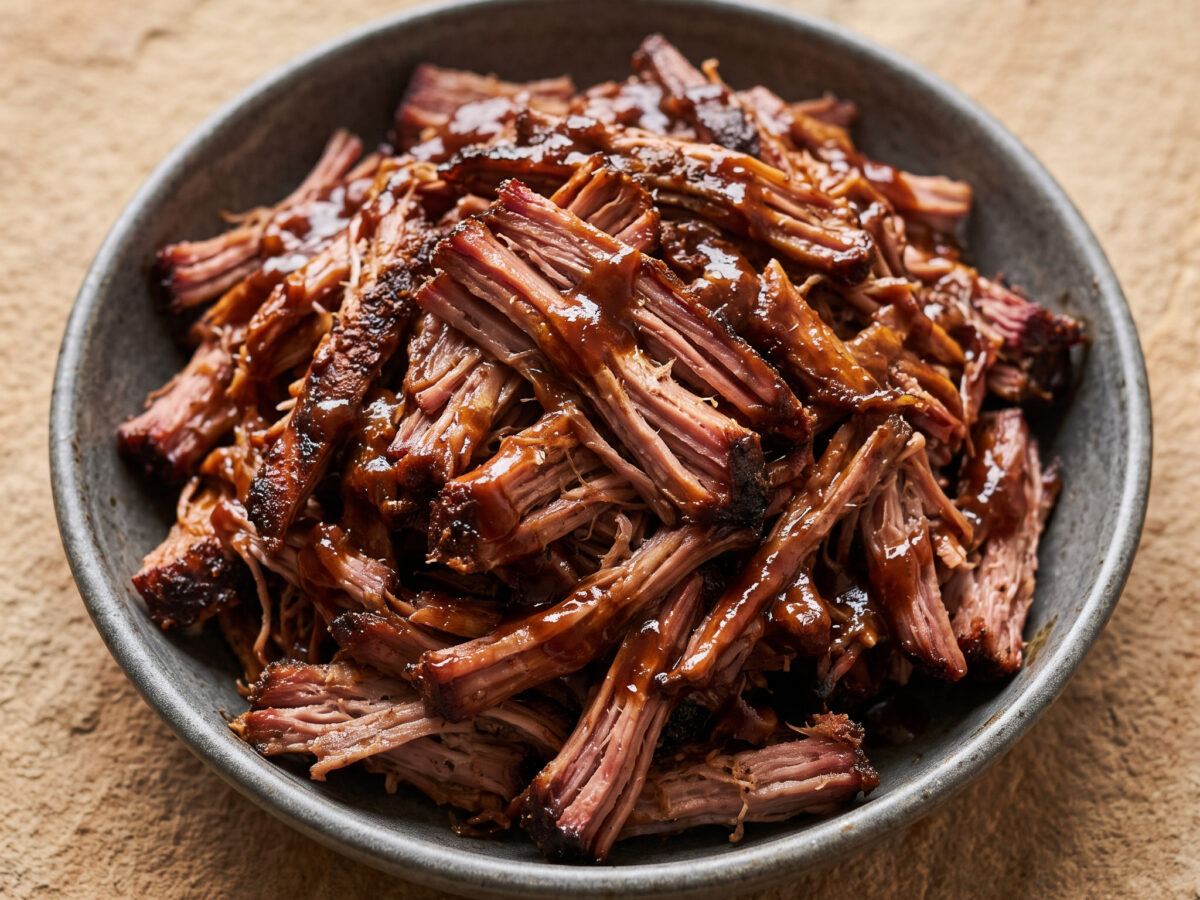 Pulled Pork mit norwegischem Grillbezug