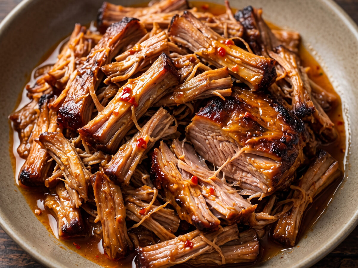 Pulled Pork mit Piri-Piri vom Kugelgrill
