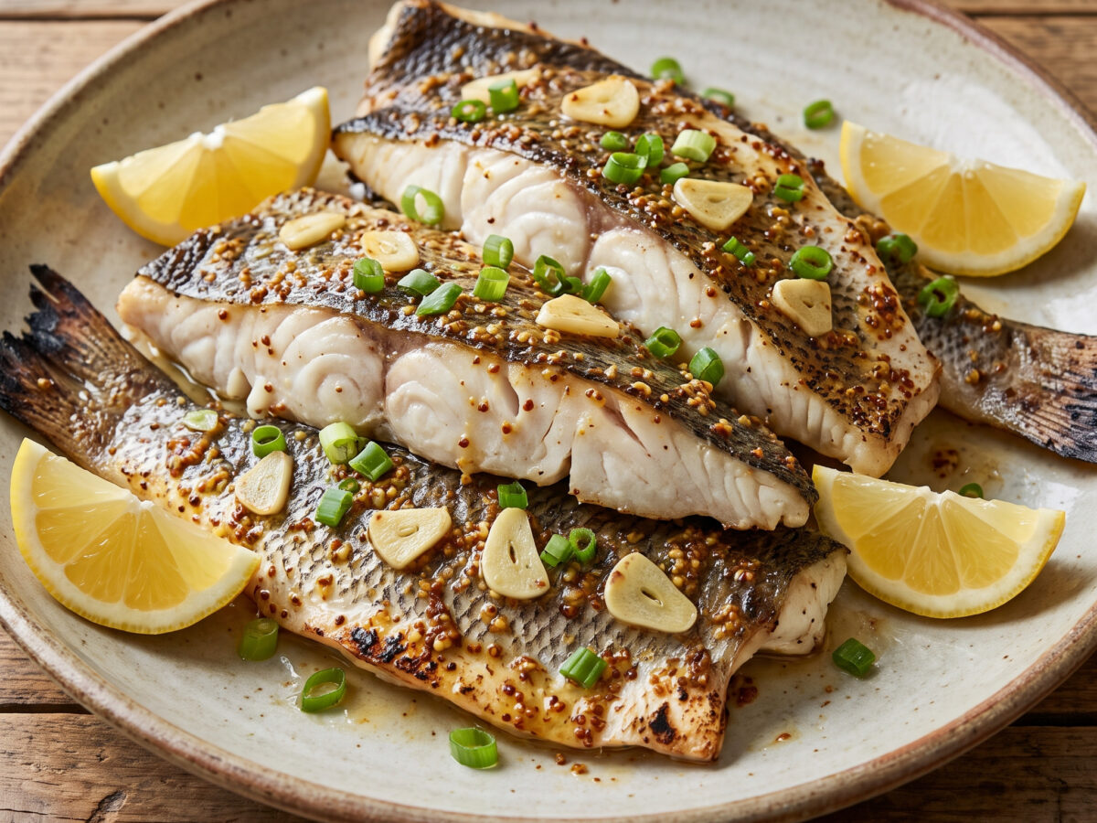 Fisch mit eigener Grillschale