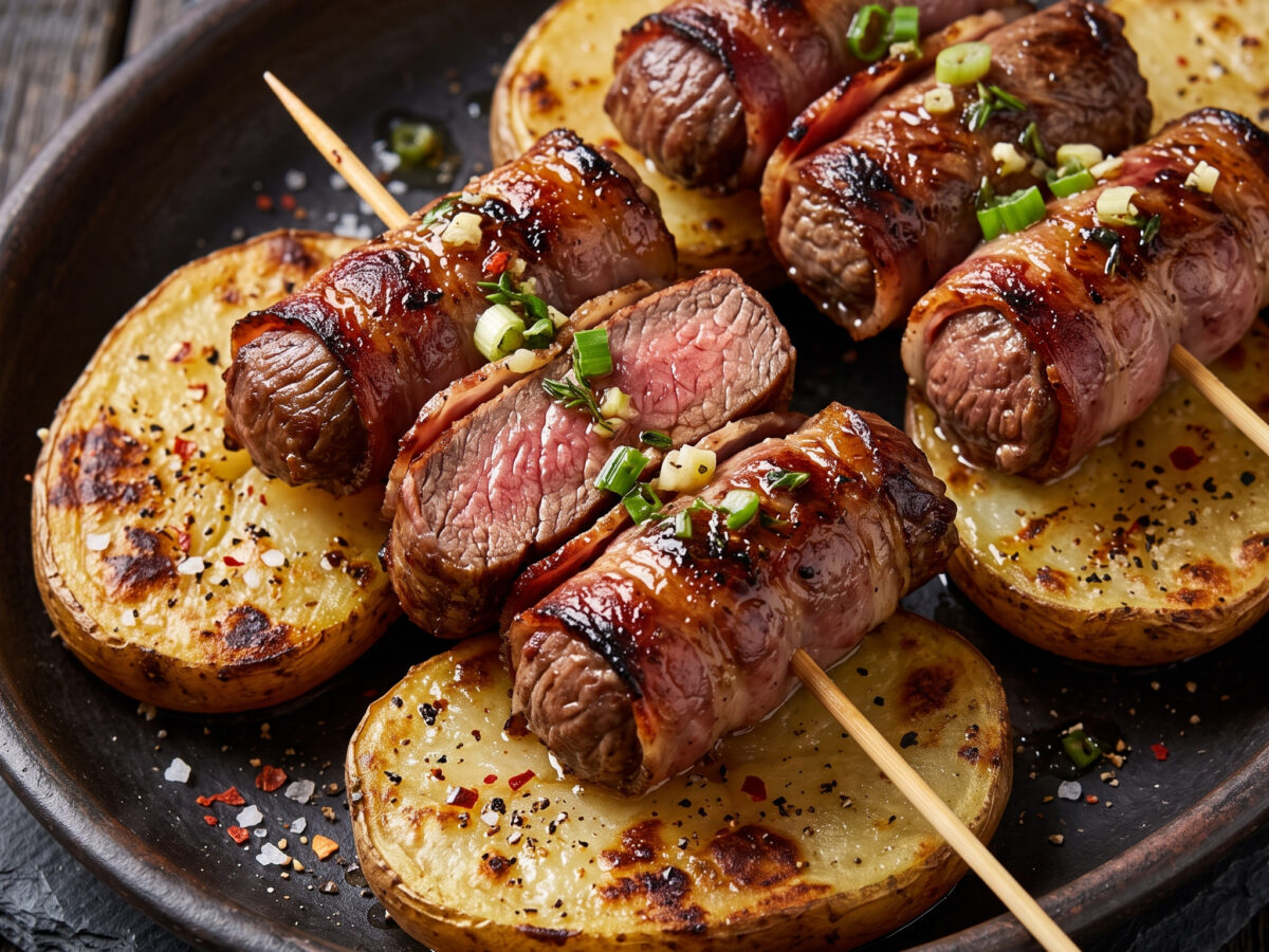 Rind am Spieß, argentinisch gegrillt
