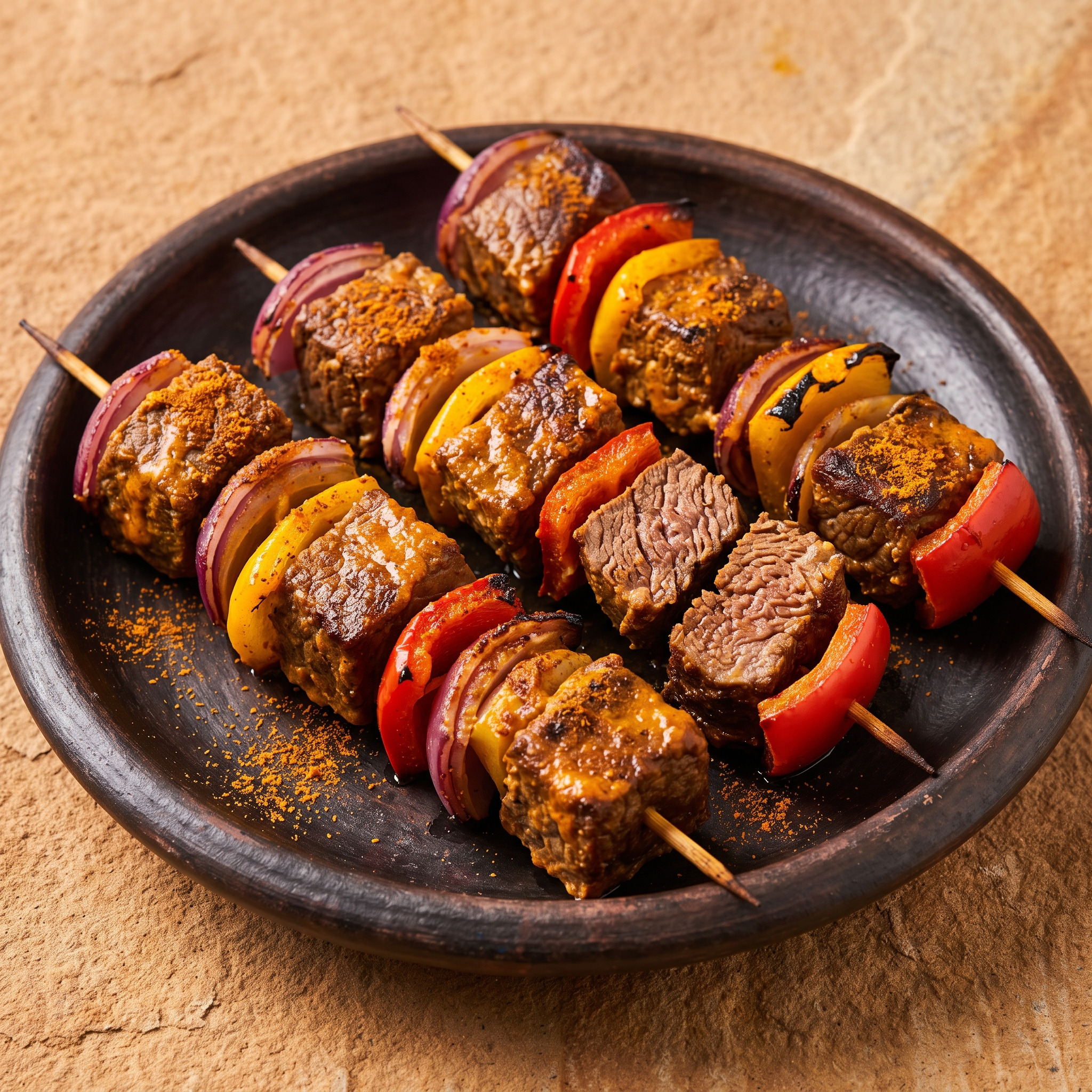 Rindfleisch-Chichinga vom Grill