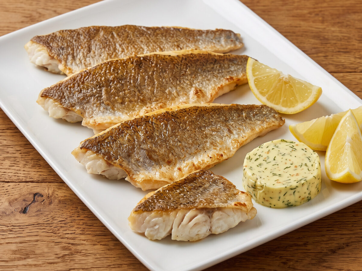 Rotbarschfilet von der Grillplancha