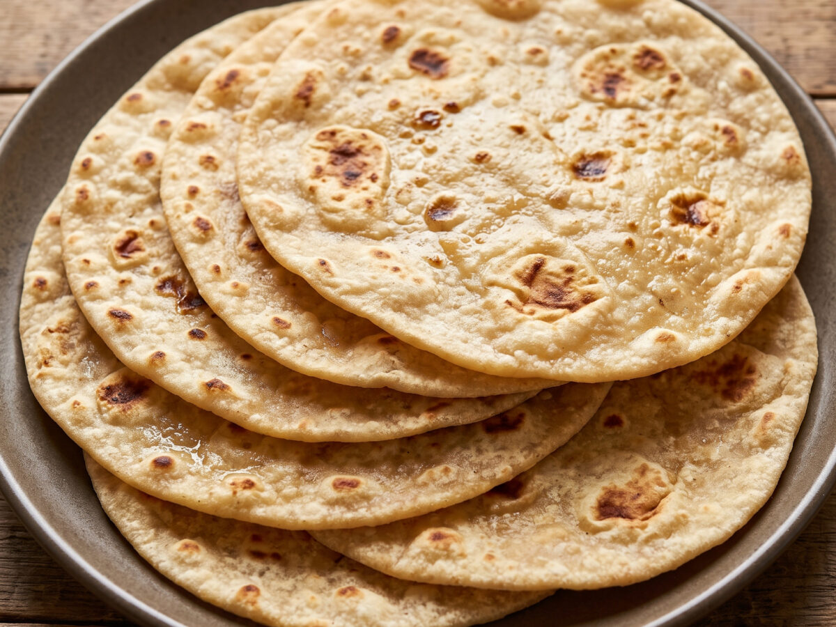 Roti Pa'yai vom Holzkohlegrill