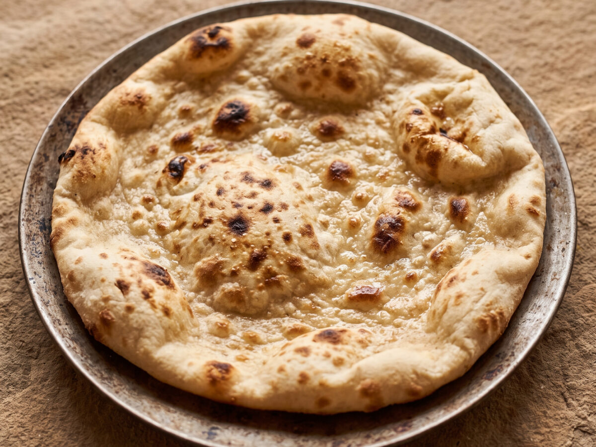 Roti Tempayan vom Holzkohlegrill