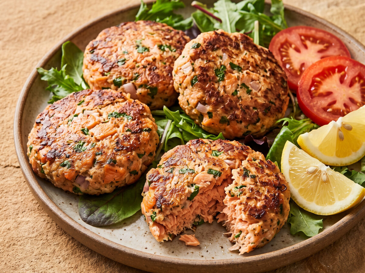 Saftige Patties mit feiner Zitronennote