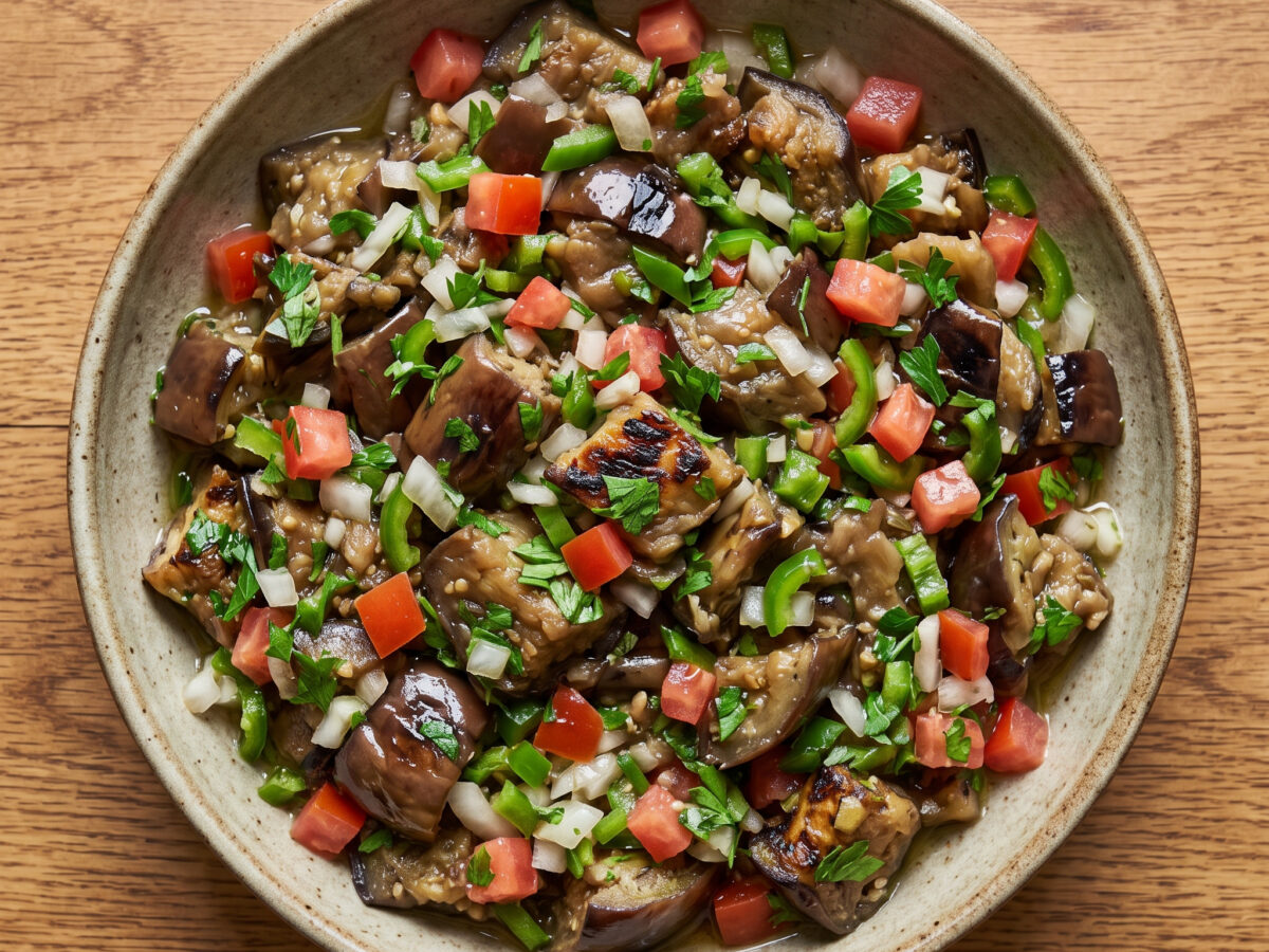 Salatet el-Raheb vom Grill