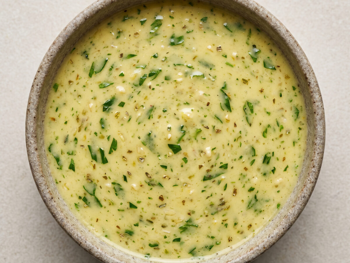 Frische Emulsion, kräftiger Grillgeschmack