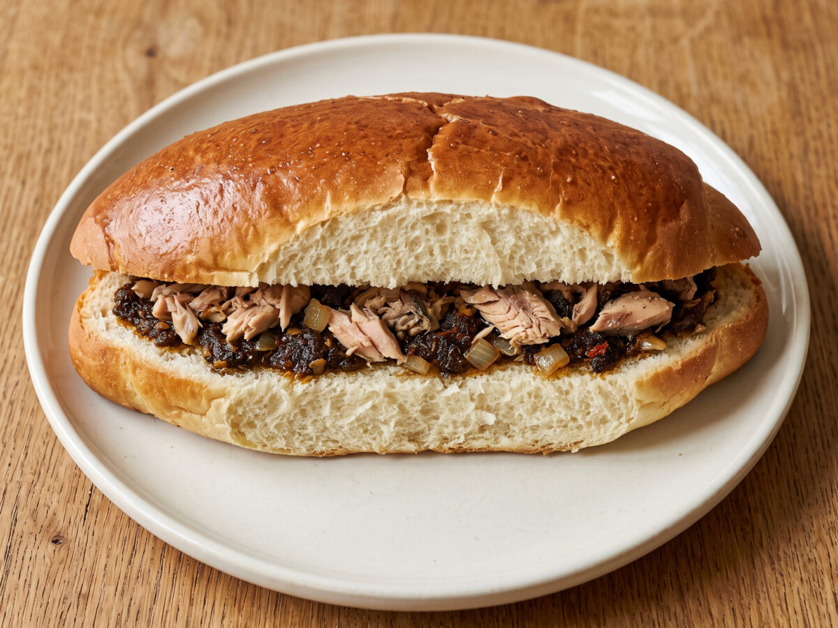 Sardinen-Shito-Sandwich vom Grill