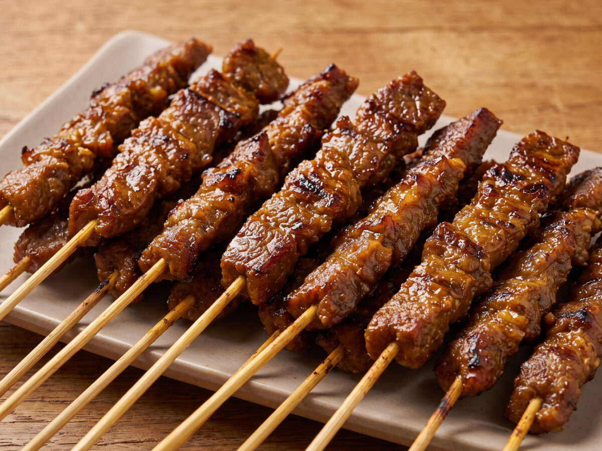 Satay daging aus Malaysia