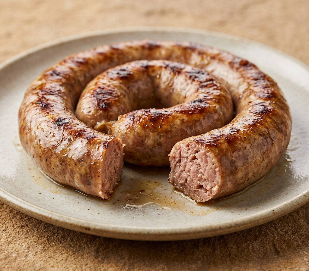 Saucisse de Toulouse vom Grill