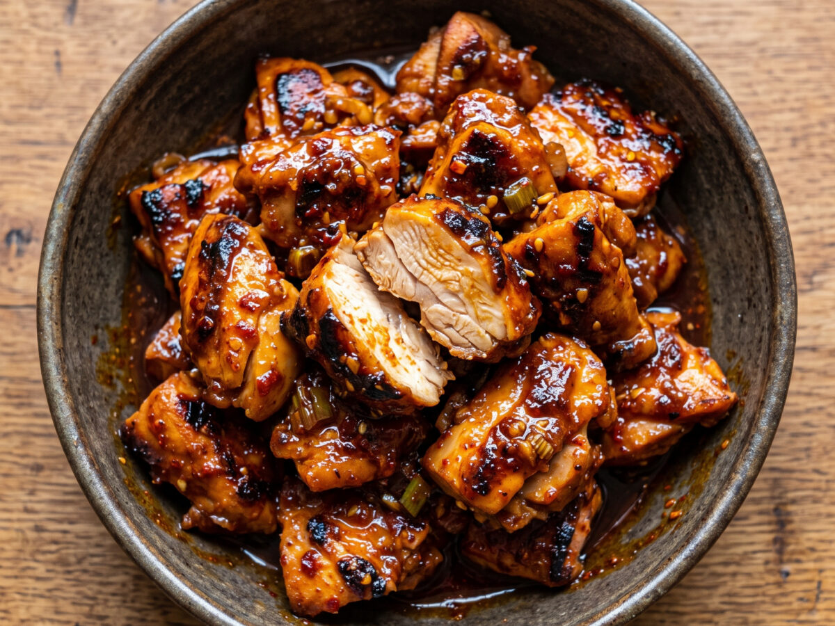 Scharfer Hähnchen-Bulgogi vom Grill