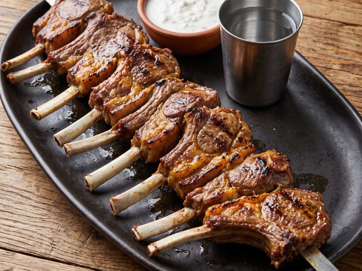 Shishlik-e Shandiz vom Holzkohlegrill