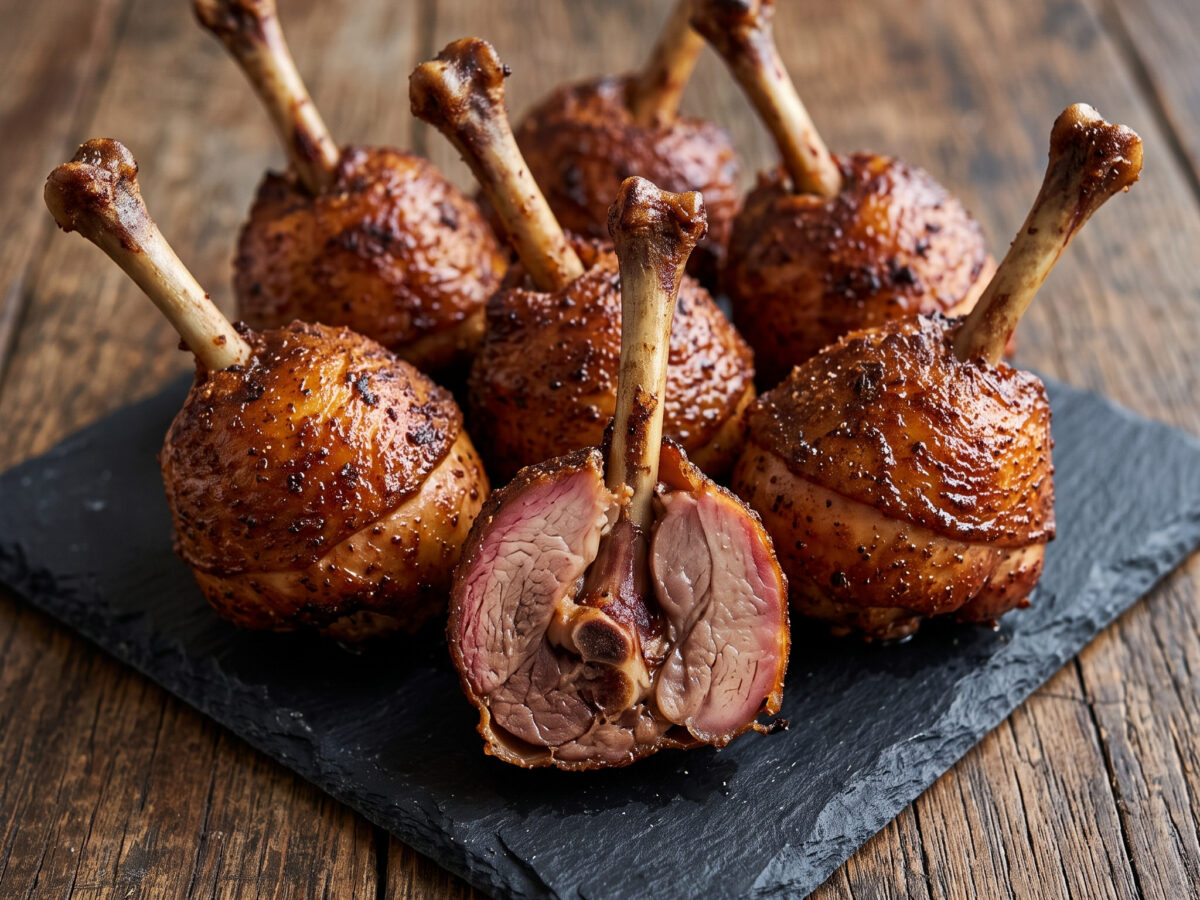 Smoked Chicken Lollipops vom Grill