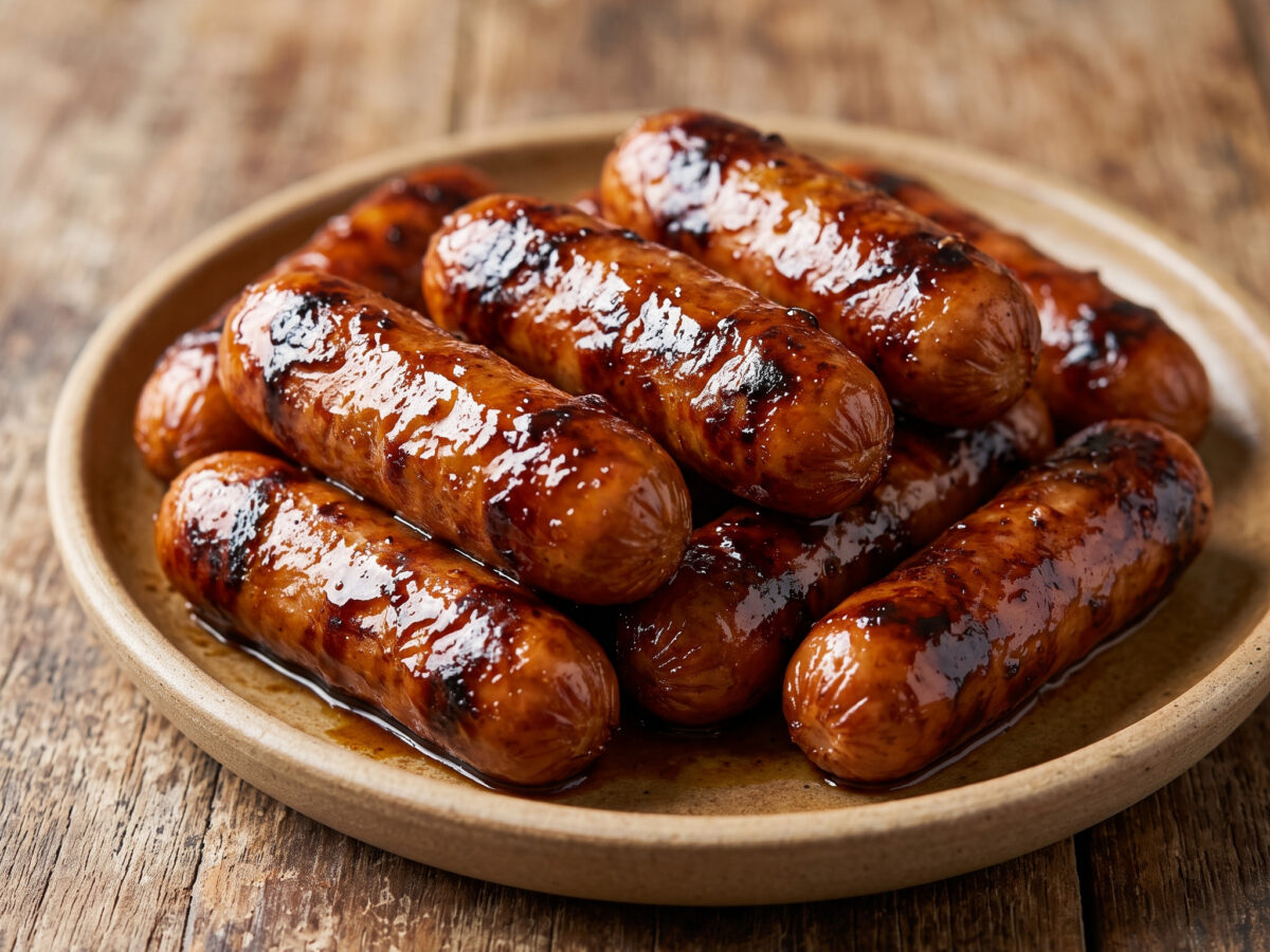 Sosej Bakar Madu vom Grill