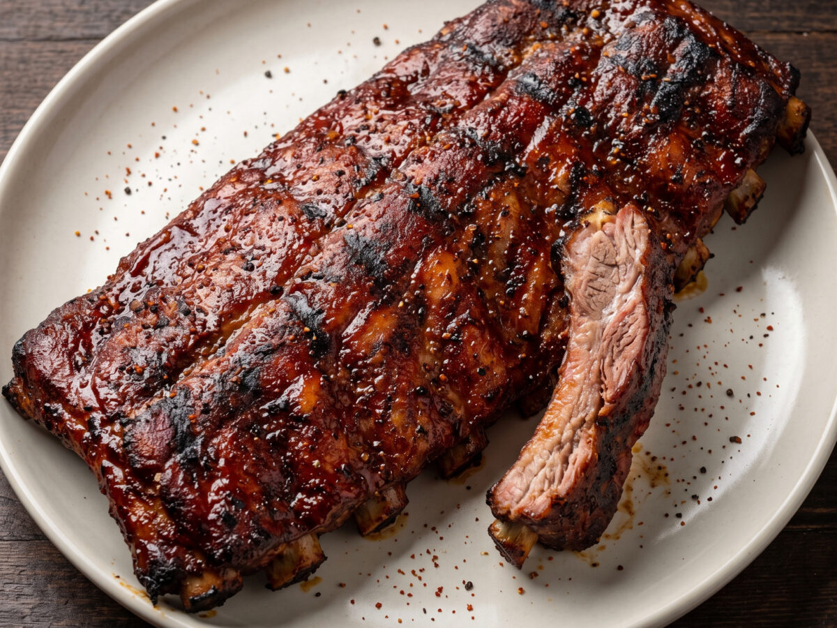 Southern Indiana Smokehouse Ribs vom Grill
