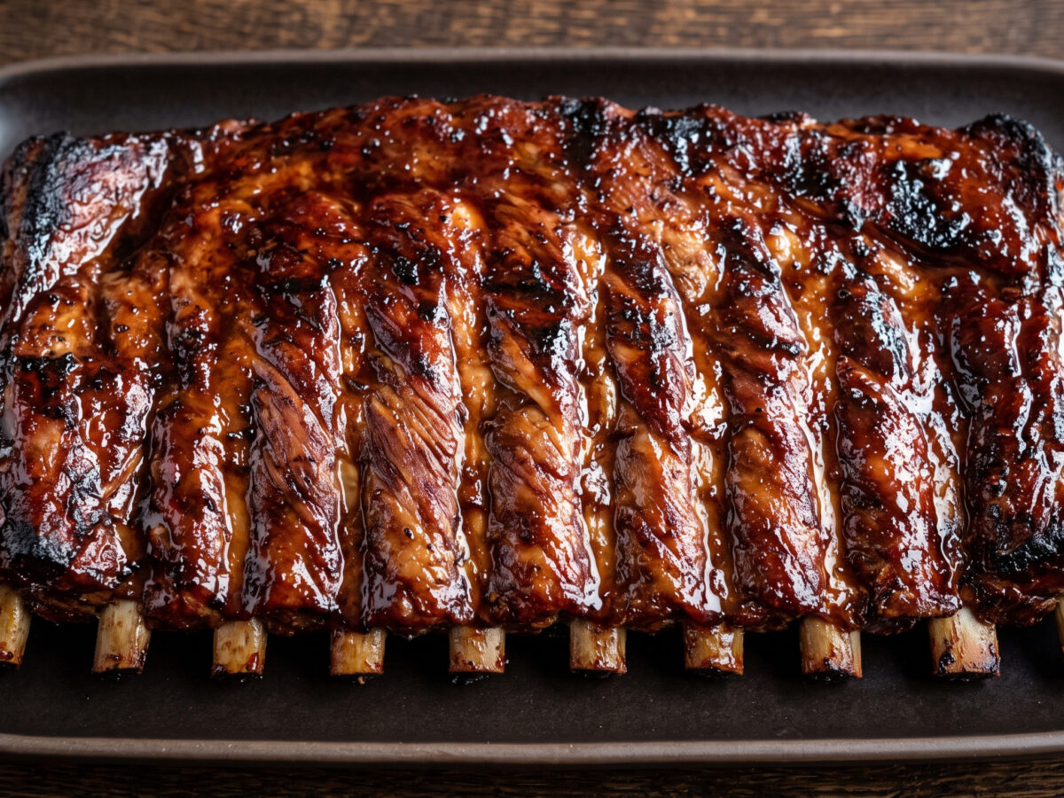 Spareribs mit Kirsch-Essig-Marinade
