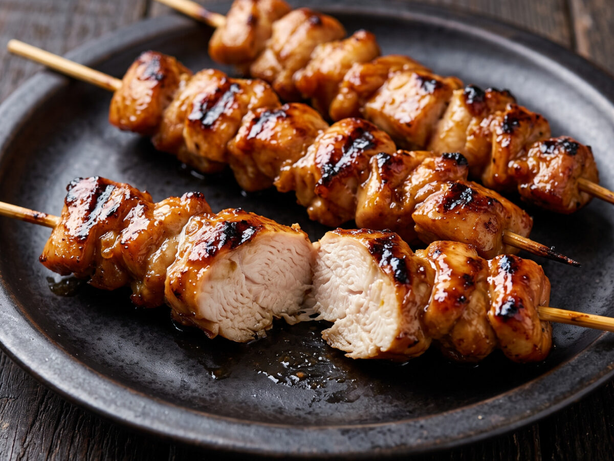 Sprite-Hähnchenspieße vom Grill