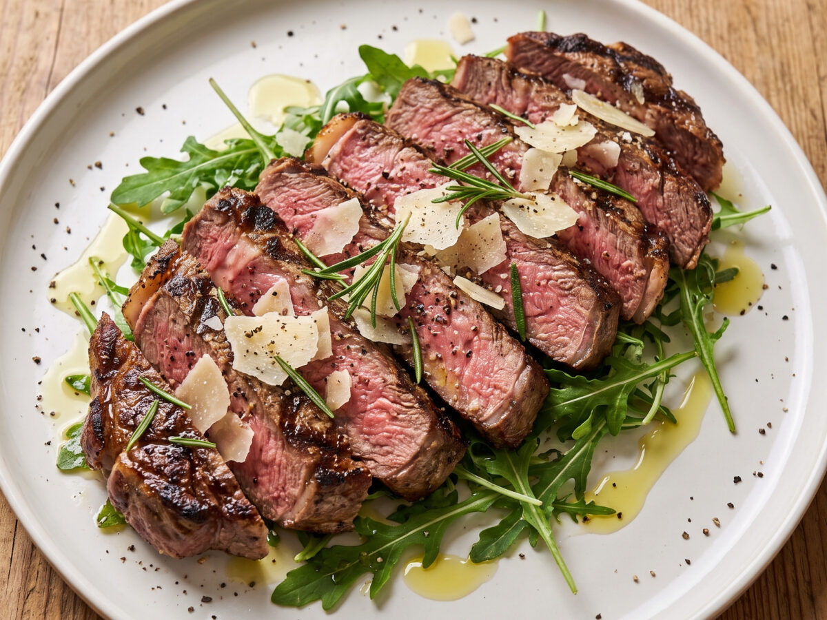 Tagliata di manzo vom Grill