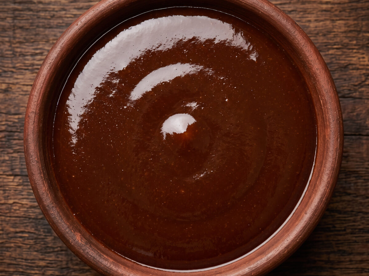 Tamarinden-Jaggery-Glasur