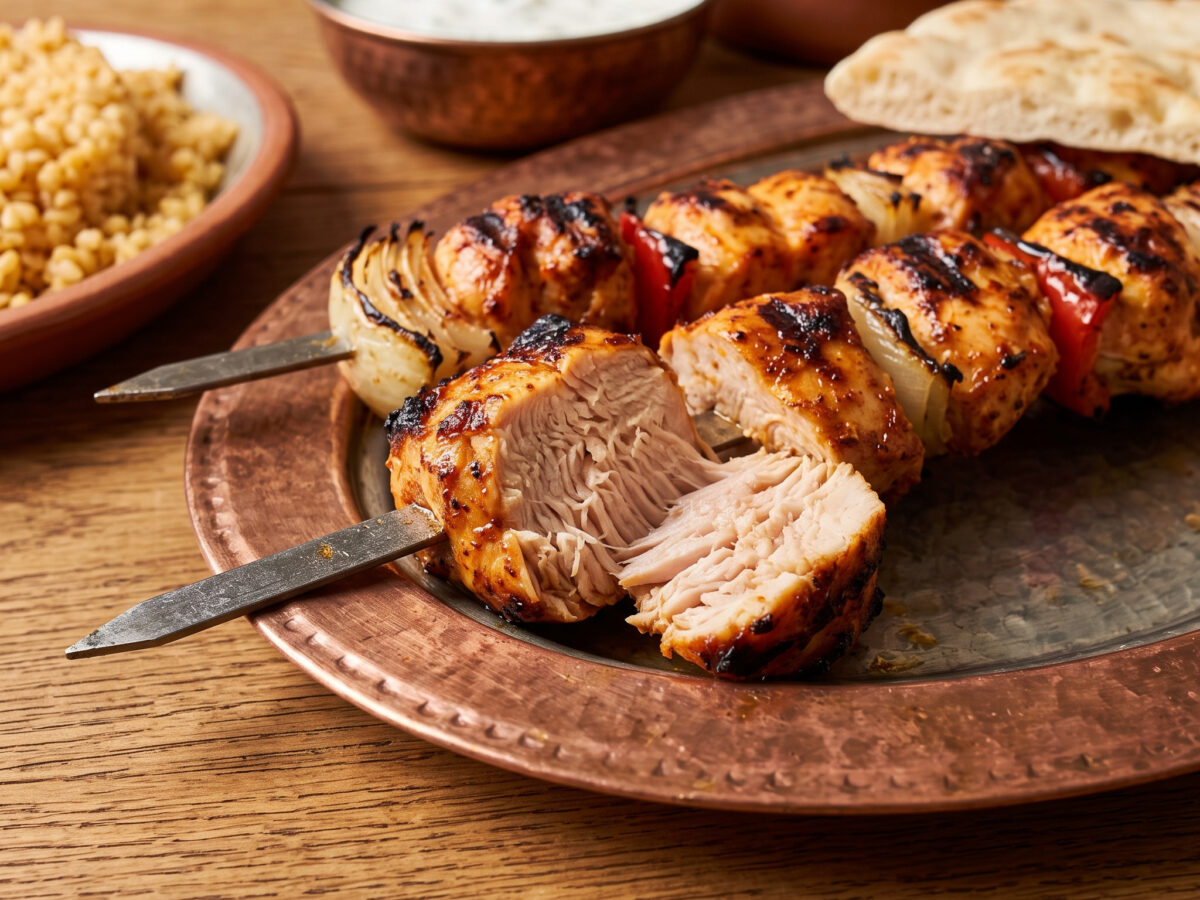 Tavuk Şiş: würzige Hähnchenspieße vom Grill
