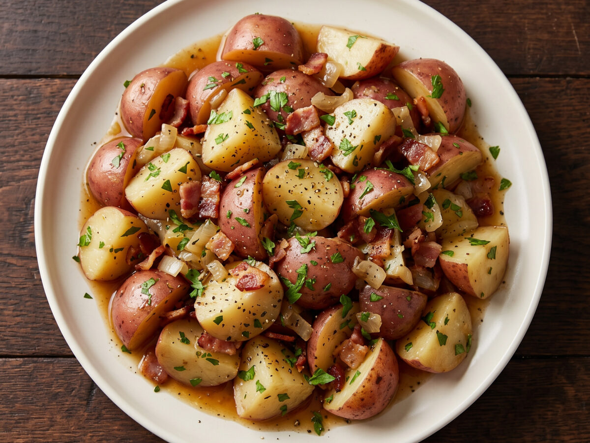 Texas-Germanischer Kartoffelsalat