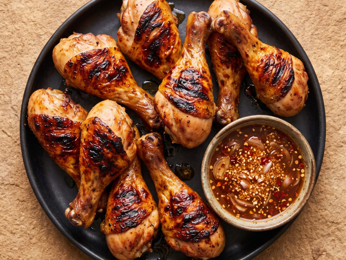 Thai-Grillunterkeulen mit Tamarinden-Jaew