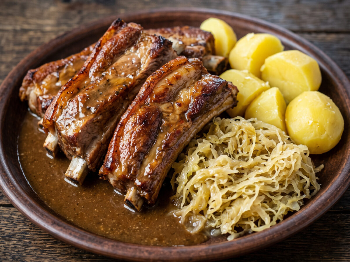 Thüringer Rippchenbraten vom Grill